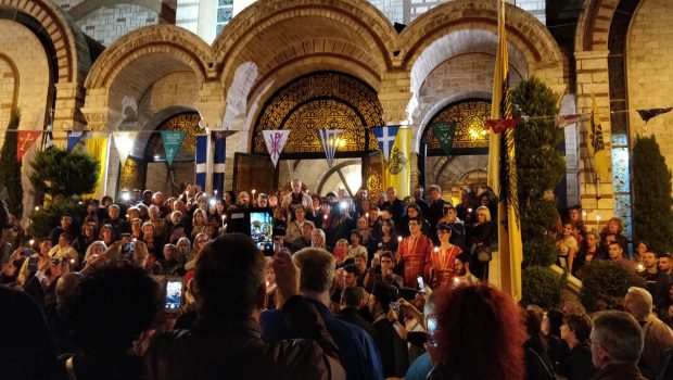Η Τιμία Ζώνη αναχώρησε από τον Ι. Ν. Ευαγγελισμού
