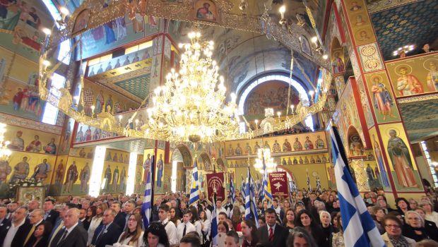 Πανηγυρική Αρχιερατική Θ. Λειτουργία ανήμερα του Ευαγγελισμού