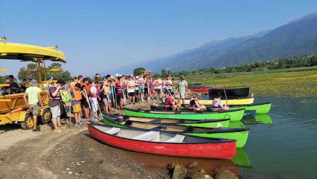 Η Κατασκήνωση των Αγοριών Γυμνασίου-Λυκείου στη Λίμνη Κερκίνη