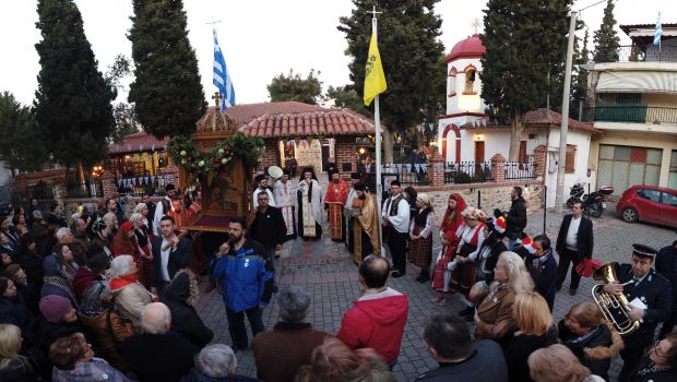 Περιφορά και Πανηγυρικός Εσπερινός του Αγίου Αθανασίου