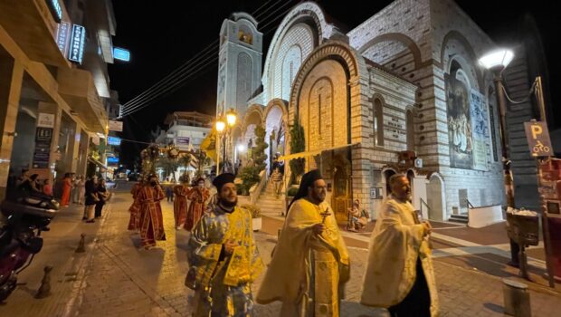 Γιορτάσαμε την Παναγία… στον Εύοσμο