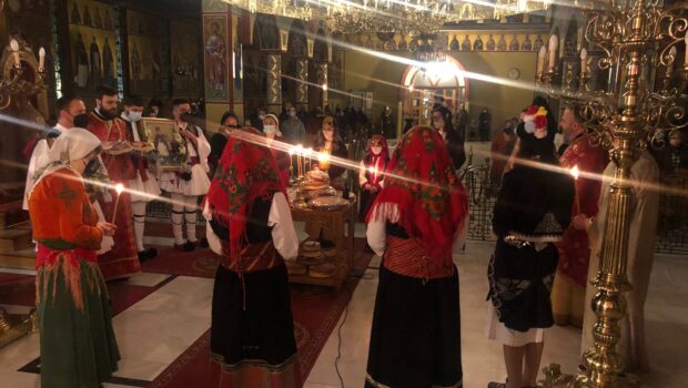 Αγρυπνία Αγίου Αντωνίου και Αγίου Γεωργίου του Φουστανελλά