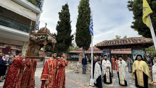 Περιφορά Ιεράς Εικόνας και Πανηγυρικός Εσπερινός του Αγίου Αθανασίου