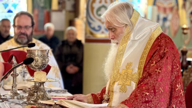 Ο Σεβασμιώτος Μητροπολίτης Αργολίδος κ. Νεκτάριος στον Ι. Ν. Ευαγγελισμού