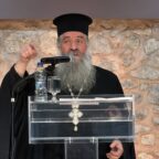 Ο π. Γεώργιος Σχοινάς στην Κατακόμβη του Ι. Ν. Ευαγγελισμού της Θεοτόκου Ευόσμου