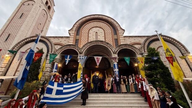 Περιφορά και Πανηγυρικός Αρχιερατικός Εσπερινός του Ευαγγελισμού