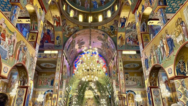 Κυριακή των Βαΐων στον Ι. Ν. Ευαγγελισμού της Θεοτόκου